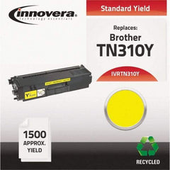 innovera - Yellow Toner Cartridge - Use with Brother DCP-9050CDN, 9055CDN, 9270CDN, HL-4140CN, 4150CDN, 4570CDW, 4570CDWT, MFC-9460CDN, 9465CDN, 9560CDW, 9970, 9970CDW - Makers Industrial Supply