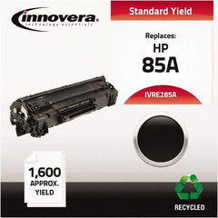 innovera - Black Toner Cartridge - Use with HP LaserJet Pro M1130, M1132MFP, M1134MFP, M1136MFP, M1137, M1138, M1139, M1210, M1212NF - Makers Industrial Supply