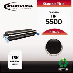 innovera - Black Toner Cartridge - Use with HP LaserJet 5500, 5550 - Makers Industrial Supply