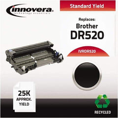 innovera - Black Drum Unit - Use with Brother DCP-8060, 8065DN, HL-5240, 5250DN, 5250DNT, 5280DW, MFC-8460N, 8660DN, 8670DN, 8860DN, 8870DW - Makers Industrial Supply