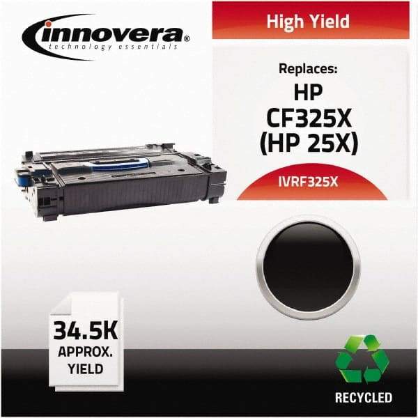 innovera - Black Toner Cartridge - Use with HP LaserJet Enterprise M806DN, LaserJet Enterprise MFP Flow M830 - Makers Industrial Supply