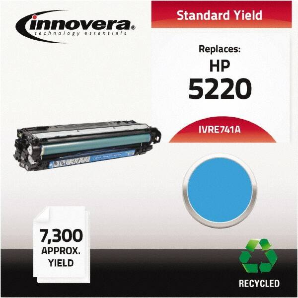 innovera - Cyan Toner Cartridge - Use with HP Color LaserJet CP5220, CP5225 - Makers Industrial Supply