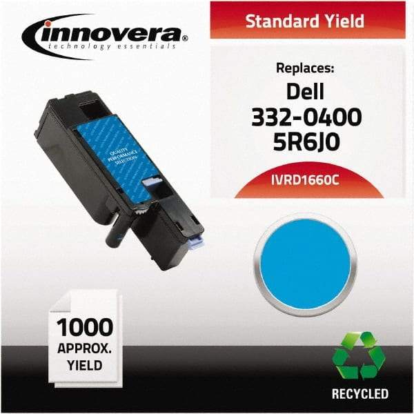 innovera - Cyan Toner Cartridge - Use with Dell C1660W - Makers Industrial Supply