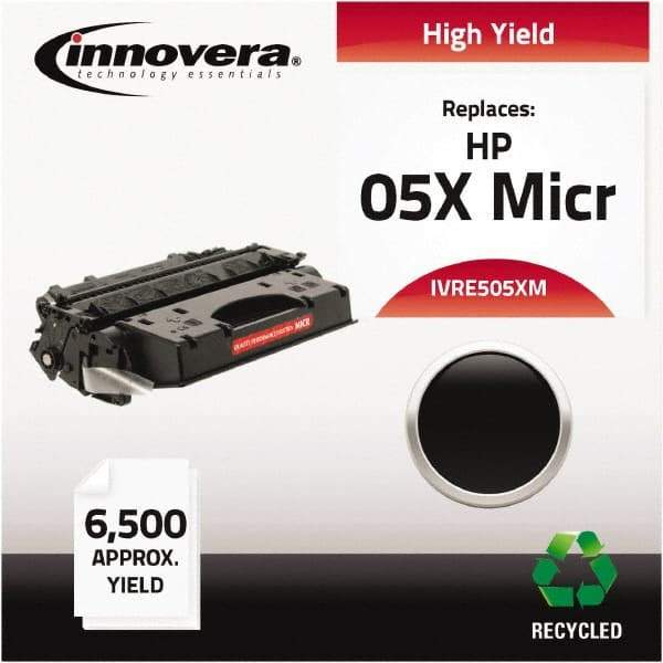 innovera - Black MICR Toner - Use with HP LaserJet 2055 - Makers Industrial Supply