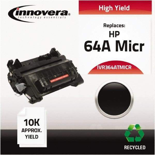 innovera - Black MICR Toner - Use with HP LaserJet 4014, 4015, 4515 - Makers Industrial Supply