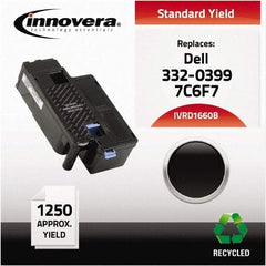 innovera - Black Toner Cartridge - Use with Dell C1660W - Makers Industrial Supply