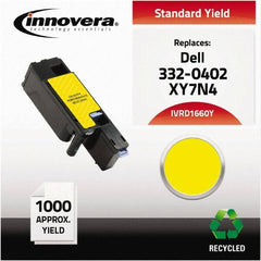 innovera - Yellow Toner Cartridge - Use with Dell C1660W - Makers Industrial Supply