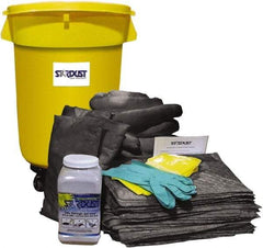 Stardust Spill Products - Spill Clean-Up System Accessory Kit Spill Kit - 32 Gal Mobile Spill Cart - Makers Industrial Supply