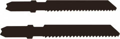 Disston - 3-1/8" Long, 12 Teeth per Inch, Carbon Steel Jig Saw Blade - Toothed Edge, 0.067" Thick, U-Shank, Raker Tooth Set - Makers Industrial Supply