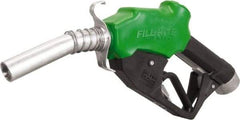 Tuthill - 30 GPM, Gasoline, Kerosene & Diesel Fuel 1" Auto Nozzle with Hook - 1" Inlet, 1" Outlet - Makers Industrial Supply