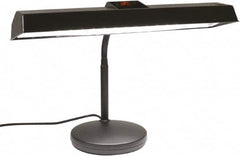 Electrix - 18 Watt, Gooseneck Machine Light - Weighted for Desk, LED Strip, Black - Makers Industrial Supply