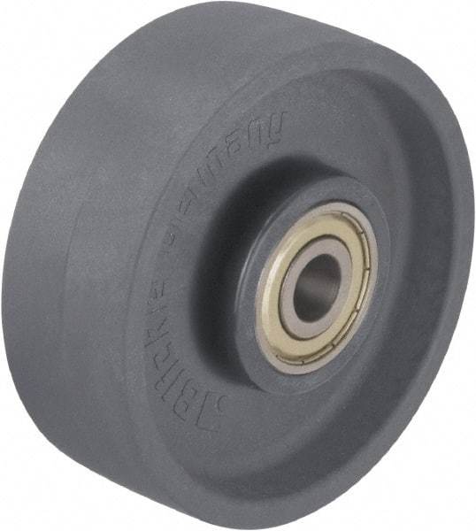 Blickle - 5 Inch Diameter x 1-37/64 Inch Wide, Heat-Resistant Nylon Caster Wheel - 770 Lb. Capacity, 19/32 Inch Axle Diameter, Ball Bearing - Makers Industrial Supply