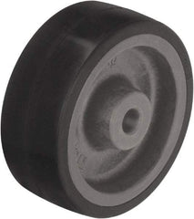 Blickle - 4 Inch Diameter x 1-3/8 Inch Wide, Heat-Resistant Silicone Rubber Caster Wheel - 176 Lb. Capacity, 1/2 Inch Axle Diameter, Plain Bore Bearing - Makers Industrial Supply