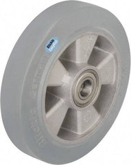 Blickle - 5 Inch Diameter x 1-31/32 Inch Wide, Solid Rubber Caster Wheel - 594 Lb. Capacity, 25/32 Inch Axle Diameter, Ball Bearing - Makers Industrial Supply