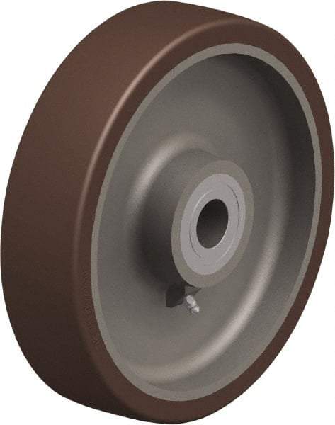 Blickle - 10 Inch Diameter x 2-23/64 Inch Wide, Polyurethane-Elastomer Blickle Besthane Caster Wheel - 3,300 Lb. Capacity, 1-3/16 Inch Axle Diameter, Ball Bearing - Makers Industrial Supply