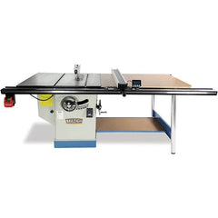 Baileigh - 12" Blade Diam, 1" Arbor Diam, 1 Phase Table Saw - 5 hp, 37" High, 220 Volt, 4" Cutting Depth - Makers Industrial Supply