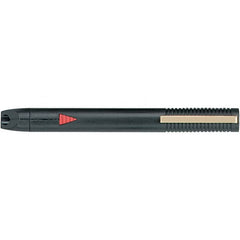 Quartet - Plastic Pen Size Laser Pointer - Black, 2 AAA Batteries Included - Makers Industrial Supply