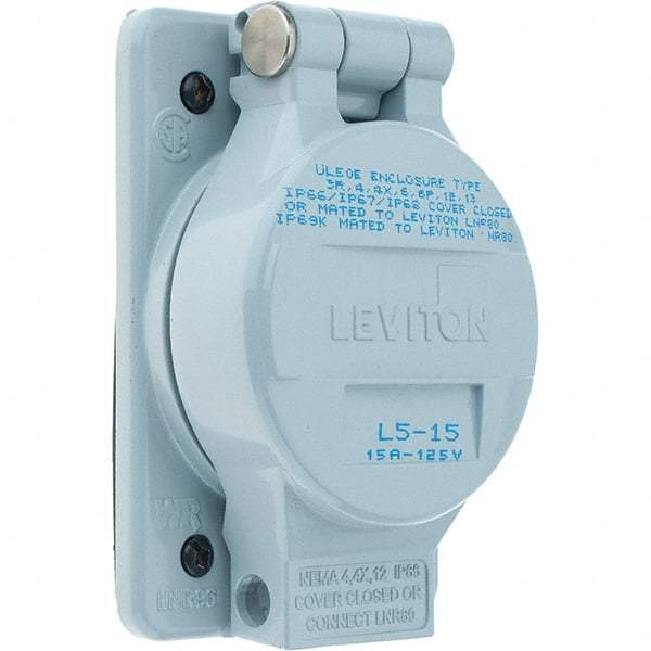 Leviton - Twist Lock Receptacles   Receptacle/Part Type: Receptacle    Gender: Female - Makers Industrial Supply