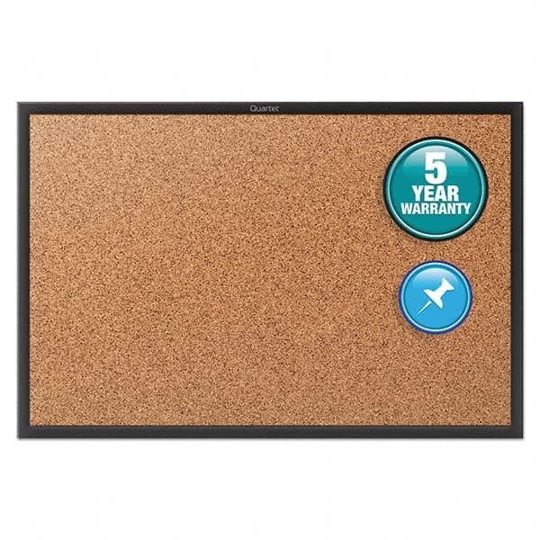 Quartet - Cork Bulletin Boards Style: Open Cork Bulletin Board Color: Natural - Makers Industrial Supply