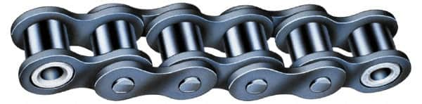 Morse - 3/4" Pitch, ANSI 60, Low Maintenance Roller Chain - Chain No. 60, 10 Ft. Long, 15/32" Roller Diam, 1/2" Roller Width - Makers Industrial Supply