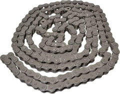 Morse - 5/8" Pitch, ANSI 50, Low Maintenance Roller Chain - Chain No. 50, 10 Ft. Long, 0.4" Roller Diam, 3/8" Roller Width - Makers Industrial Supply