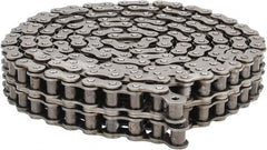 Morse - 3/4" Pitch, ANSI 60-2, Double Strand Roller Chain - Chain No. 60-2, 10 Ft. Long, 15/32" Roller Diam, 1/2" Roller Width - Makers Industrial Supply