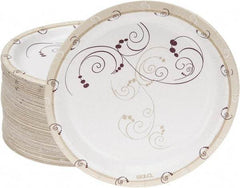 Solo - Solo Polycoated Paper Plates, 6" - Symphony Design - Makers Industrial Supply