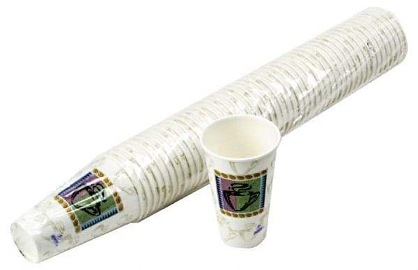 Dixie - Dixie Insulated Paper Hot Cups, 8 oz - Coffee Dreams Design - Makers Industrial Supply