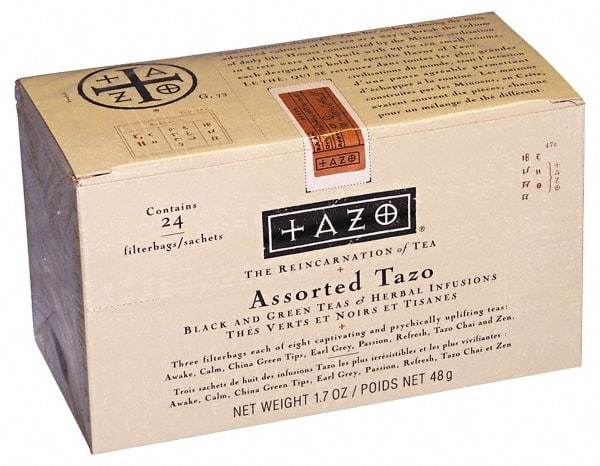 TAZO - Assorted Tea Bags - Makers Industrial Supply