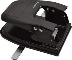 UNIVERSAL - Paper Punches Type: 25 Sheet 2-Hole Punch Color: Black - Makers Industrial Supply