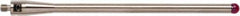 Renishaw - 0.1969 Inch Ball Diameter, Stainless Steel Stem, M4 Thread, Ruby Point Ball Tip CMM Stylus - 3.28 Inch Working Length, 0.1772 Inch Stem Diameter, 3-15/16 Inch Overall Length - Makers Industrial Supply