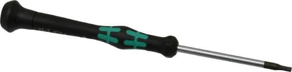 Wera - 3/32" Precision Miniature Hex Driver - 2-3/8" Bade Length, Ergonomic with Spinning Cap Handle, 2-3/8" OAL - Makers Industrial Supply