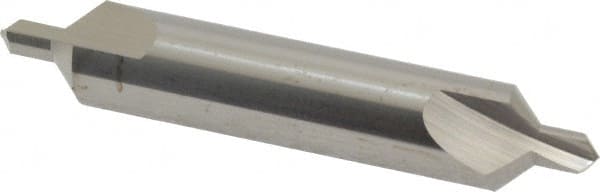 Hertel - #5 Plain Cut 90° Incl Angle Solid Carbide Combo Drill & Countersink - Makers Industrial Supply