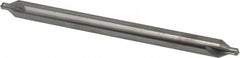 Hertel - #5 Plain Cut 60° Incl Angle Solid Carbide Combo Drill & Countersink - Makers Industrial Supply