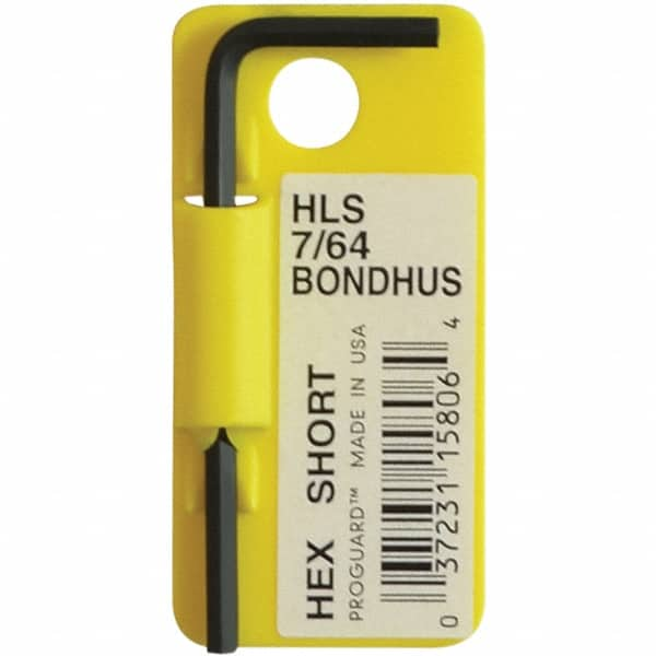 Bondhus - Hex Keys End Type: Hex End System of Measurement: Inch - Makers Industrial Supply