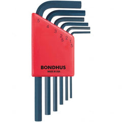 Bondhus - Hex Key Sets Tool Type: Hex Handle Type: L-Key Short Arm - Makers Industrial Supply