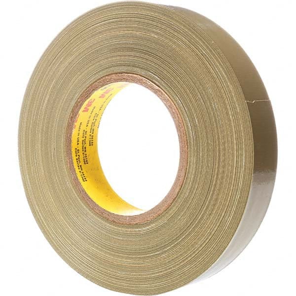 3M - 60 Yd x 1" x 11.7 mil Olive Green Polyethylene Cloth Duct Tape - Makers Industrial Supply