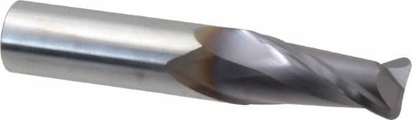 Niagara Cutter - 3/4", 2 Flute, Single End, Solid Carbide, 1/8" Corner Radius End Mill - 4" OAL, 30° Helix, Right Hand Flute, 1-1/2" LOC, Right Hand Cut - Makers Industrial Supply