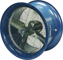 Patterson Fan - 34" Blade, 3 hp, 17,000 CFM, Industrial Circulation Fan - Suspension, 230/460 Volts, 1 Speed - Makers Industrial Supply