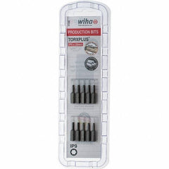 Wiha - 1/4" Drive IP9 Torx Plus Screwdriver Bit - 1" OAL, Insert Bit - Makers Industrial Supply