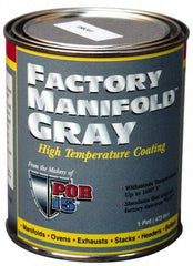 POR-15 - 1 Gal Gray Automotive Heat Resistant Paint - 1,200°F Max Temp, Comes in Can with Handle - Makers Industrial Supply