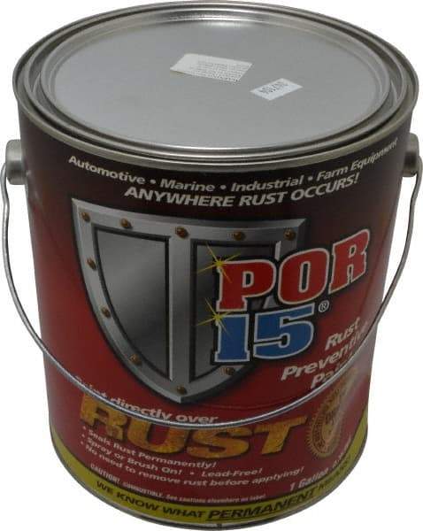 POR-15 - 1 Gal, Semi Gloss Black, Rust Preventative Paint - Comes in Can with Handle - Makers Industrial Supply