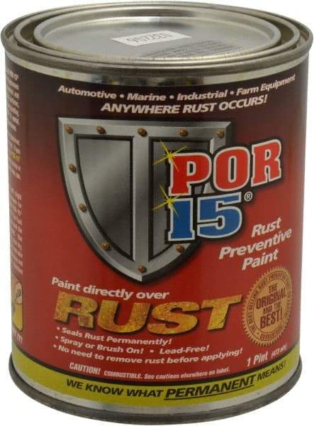 POR-15 - 1 Pint, Gray, Rust Preventative Paint - Comes in Can - Makers Industrial Supply