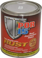 POR-15 - 1 Quart, Semi Gloss Black, Rust Preventative Paint - Comes in Can - Makers Industrial Supply