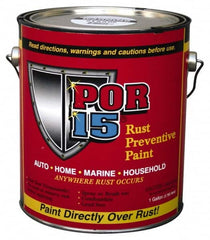 POR-15 - 5 Gal, Silver, Rust Preventative Paint - Comes in Pail - Makers Industrial Supply