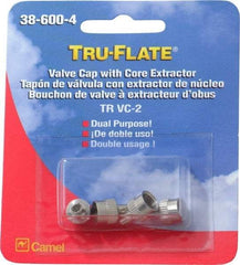 Schrader/Plews - Valve Caps - For Tire Installation/Repair - Makers Industrial Supply