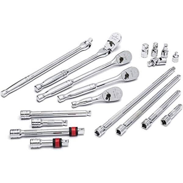 GearWrench - Socket Extension Sets Tool Type: Ratchet & Drive Tool Set Drive Size (Inch): 0.375 - Makers Industrial Supply