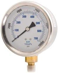 Value Collection - Hydraulic Pressure Gages & Adapters Type: Liquid-Filled Gauge Pressure Rating: 0 - 15000 - Makers Industrial Supply