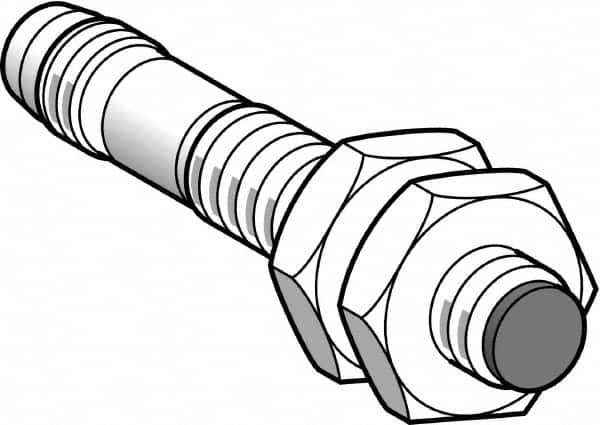 Telemecanique Sensors - PNP, 2.5mm Detection, Cylinder, Inductive Proximity Sensor - 3 Wires, IP65, IP67, 12 to 24 VDC, M8x1 Thread, 42mm Long - Makers Industrial Supply