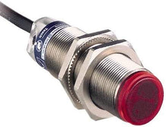 Telemecanique Sensors - Cable Connector, 5m Nominal Distance, Shock and Vibration Resistant, Retroreflective Photoelectric Sensor - 12 to 24 VDC, 500 Hz, Brass, 46mm Long x 18mm Wide x 7 Inch High - Makers Industrial Supply